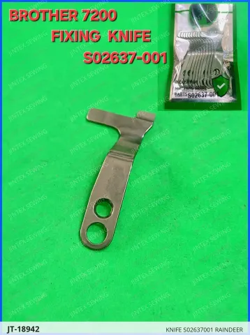 KNIFE S02637001 RAINDEER — JT-18942 sewing machine spare part
