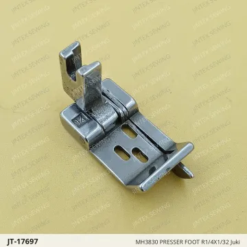 MH3830 PRESSER FOOT R1/4X1/32 Juki — JT-17697 sewing machine spare part