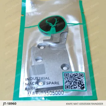 KNIFE MAT-03505000 RAINDEER — JT-18960 sewing machine spare part
