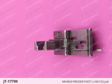 MH3830 PRESSER FOOT L1/4X1/32 Juki — JT-17700 sewing machine spare part