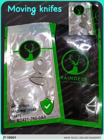 KNIFE B2421-280-000 RAINDEER — JT-19001 sewing machine spare part