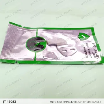 KNIFE 430F FIXING KNIFE SB1191001 RANDER — JT-19053 sewing machine spare part
