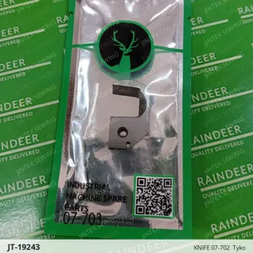 KNIFE 07-702  Tyko — JT-19243 sewing machine spare part