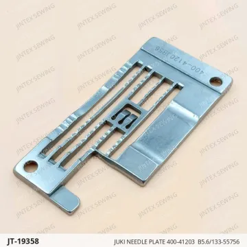 JUKI NEEDLE PLATE 400-41203  B5.6/133-55756 — JT-19358 sewing machine spare part