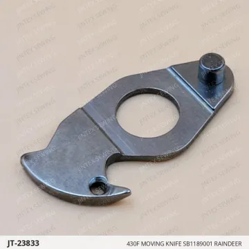 430F MOVING KNIFE SB1189001 RAINDEER — JT-23833 sewing machine spare part