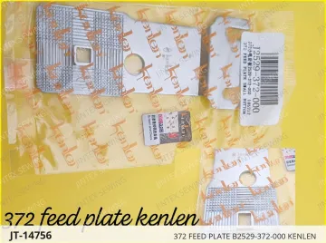 372 FEED PLATE B2529-372-000 KENLEN — JT-14756 sewing machine spare part