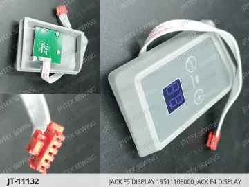 JACK F5 DISPLAY 19511108000 JACK F4 DISPLAY — JT-11132 sewing machine spare part
