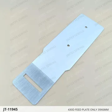 430D FEED PLATE ONLY 39X6MM — JT-11945 sewing machine spare part
