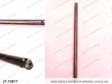 430D NEEDLE BAR BLACK ORIGINAL SA3222-001 — JT-12817 sewing machine spare part