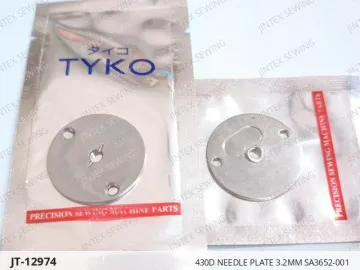 430D NEEDLE PLATE 3.2MM SA3652-001 — JT-12974 sewing machine spare part