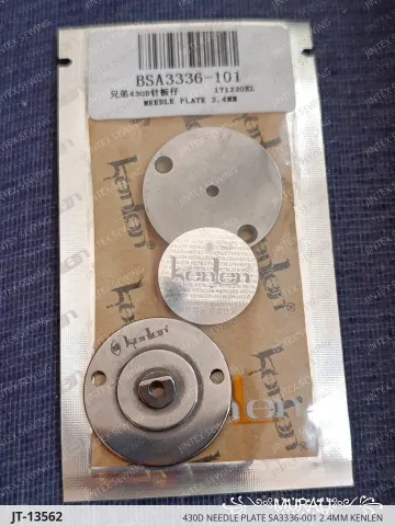 430D NEEDLE PLATE SA3336-001 2.4MM KENLEN — JT-13562 sewing machine spare part