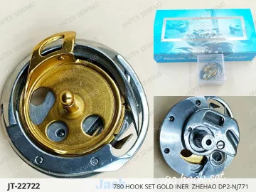 780 HOOK SET GOLD INER  ZHEHAO DP2-NJ771 — JT-22722 sewing machine spare part