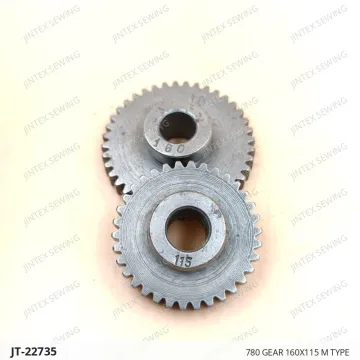 780 GEAR 160X115 M TYPE — JT-22735 sewing machine spare part