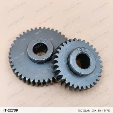 780 GEAR 105X180 K TYPE — JT-22739 sewing machine spare part