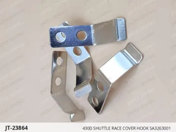 430D SHUTTLE RACE COVER HOOK SA3263001 — JT-23864 sewing machine spare part