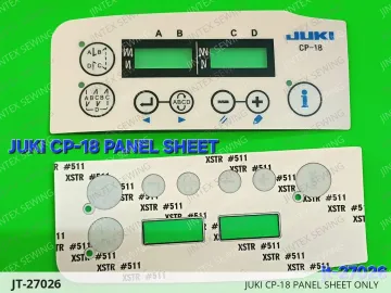 JUKI CP-18 PANEL SHEET ONLY — JT-27026 sewing machine spare part