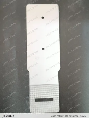 430D FEED PLATE SA3615001 30MM — JT-23892 sewing machine spare part