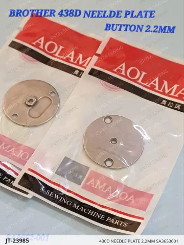 430D NEEDLE PLATE 2.2MM SA3653001 — JT-23985 sewing machine spare part