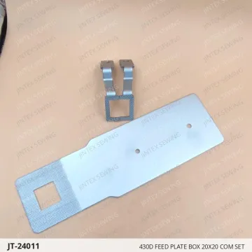 430D FEED PLATE BOX 20X20 COM SET — JT-24011 sewing machine spare part