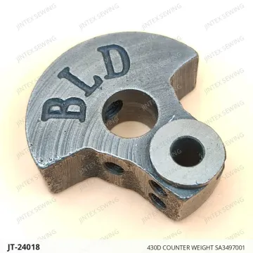 430D COUNTER WEIGHT SA3497001 — JT-24018 sewing machine spare part