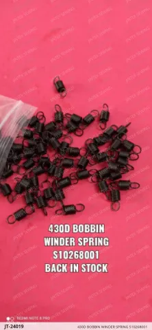 430D BOBBIN WINDER SPRING S10268001 — JT-24019 sewing machine spare part