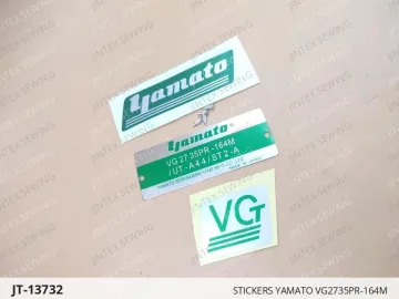 STICKERS YAMATO VG2735PR-164M — JT-13732 sewing machine spare part