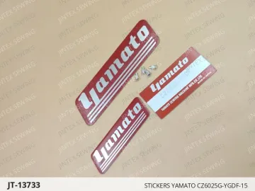 STICKERS YAMATO CZ6025G-YGDF-15 — JT-13733 sewing machine spare part