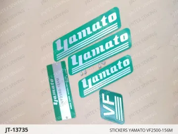 STICKERS YAMATO VF2500-156M — JT-13735 sewing machine spare part