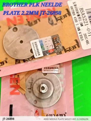 430D NEEDLE PLATE SA5221-001 2.2 KENLEN — JT-26898 sewing machine spare part