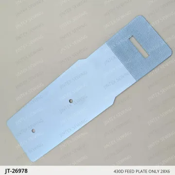 430D FEED PLATE ONLY 28X6 — JT-26978 sewing machine spare part