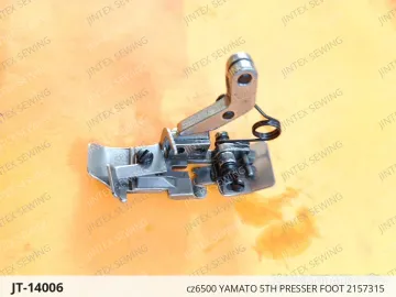 cz6500 YAMATO 5TH PRESSER FOOT 2157315 — JT-14006 sewing machine spare part