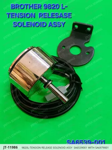 9820L-TENSION RELEASE SOLENOID ASSY  SA6539001 WITH SA6979001 — JT-11986 sewing machine spare part