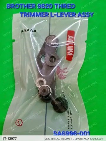 9820 THREAD TRIMMER L-LEVER J ASSY SA6996001 — JT-12077 sewing machine spare part