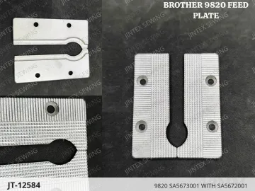 9820 SA5673001 WITH SA5672001 — JT-12584 sewing machine spare part