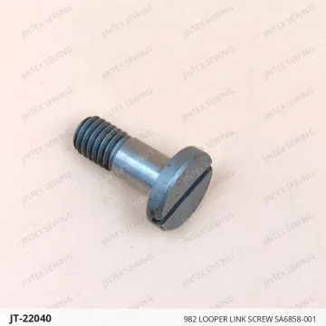 982 LOOPER LINK SCREW SA6858-001 — JT-22040 sewing machine spare part