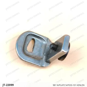 981 N/PLATE S47033-101 KENLEN — JT-22099 sewing machine spare part
