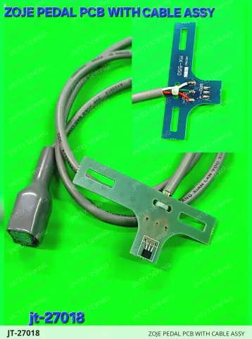 ZOJE PEDAL PCB WITH CABLE ASSY — JT-27018 sewing machine spare part