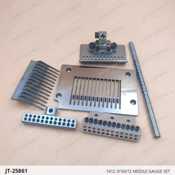 1412 3/16X12 NEEDLE GAUGE SET — JT-25861 sewing machine spare part