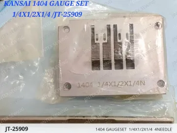 1404 GAUGESET  1/4X1/2X1/4  4NEEDLE — JT-25909 sewing machine spare part