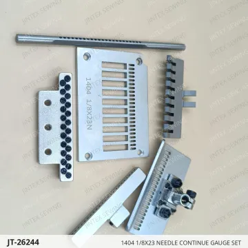 1404 1/8X23 NEEDLE CONTINUE GAUGE SET — JT-26244 sewing machine spare part