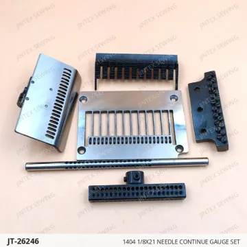 1404 1/8X21 NEEDLE CONTINUE GAUGE SET — JT-26246 sewing machine spare part