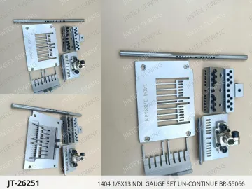 1404 1/8X13 NDL GAUGE SET UN-CONTINUE BR-55066 — JT-26251 sewing machine spare part