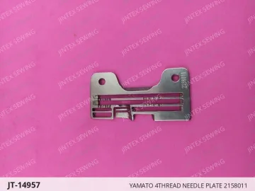YAMATO 4THREAD NEEDLE PLATE 2158011 — JT-14957 sewing machine spare part