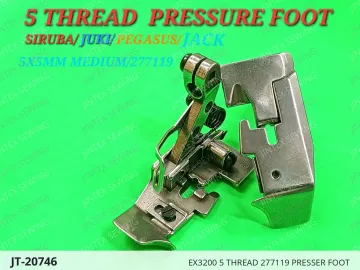 EX3200 5 THREAD 277119 PRESSER FOOT — JT-20746 sewing machine spare part