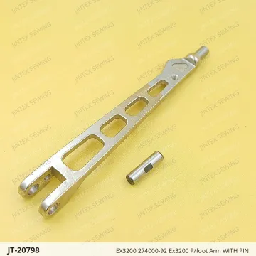 EX3200 274000-92 Ex3200 P/foot Arm WITH PIN — JT-20798 sewing machine spare part