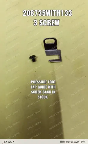 M700 208735-5 WITH 1333 — JT-18207 sewing machine spare part