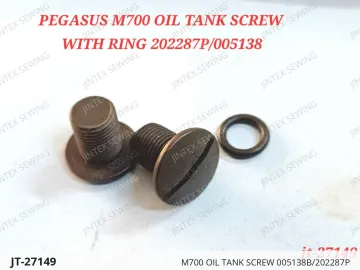 M700 OIL TANK SCREW 005138B/202287P — JT-27149 sewing machine spare part