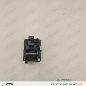 927 PRESSER FOOT 1/4 S40363-001 — JT-22192 sewing machine spare part