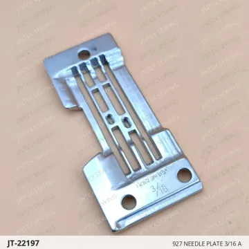 927 NEEDLE PLATE 3/16 A — JT-22197 sewing machine spare part