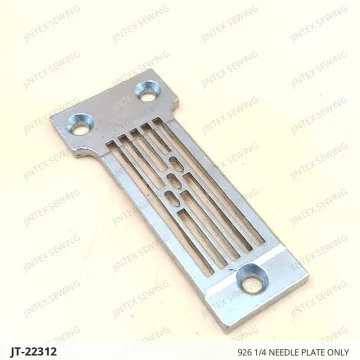 926 1/4 NEEDLE PLATE ONLY — JT-22312 sewing machine spare part